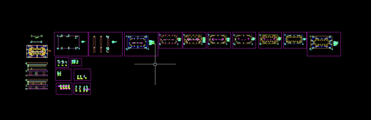 不锈钢铰链支架打孔短边折弯冲压模具图缩略图